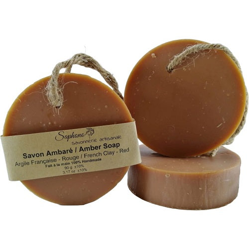 Amber Soap / French Clay – Red Saphono